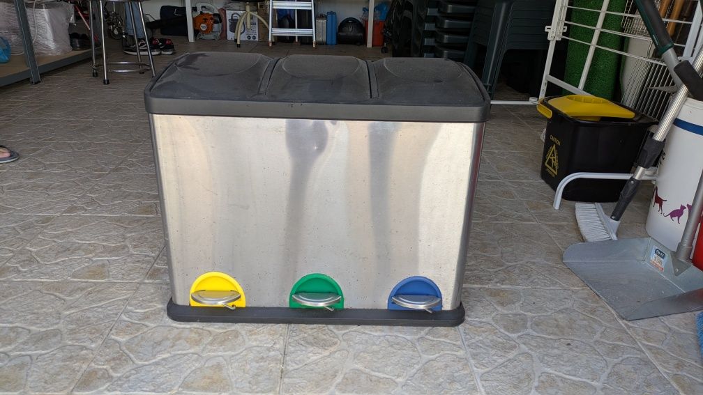 Lixo doméstico reciclagem