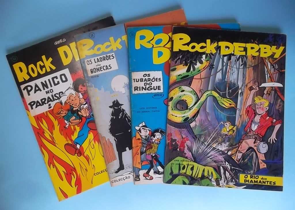 Rock Derby , Coleção completa 4 volumes , por GREG