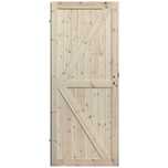 Drzwi drewniane Radex loft 80 lewe