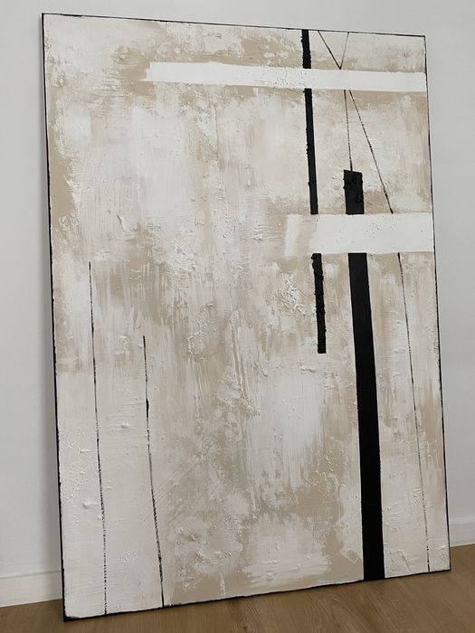 Obraz strukturalny recznie wykonany