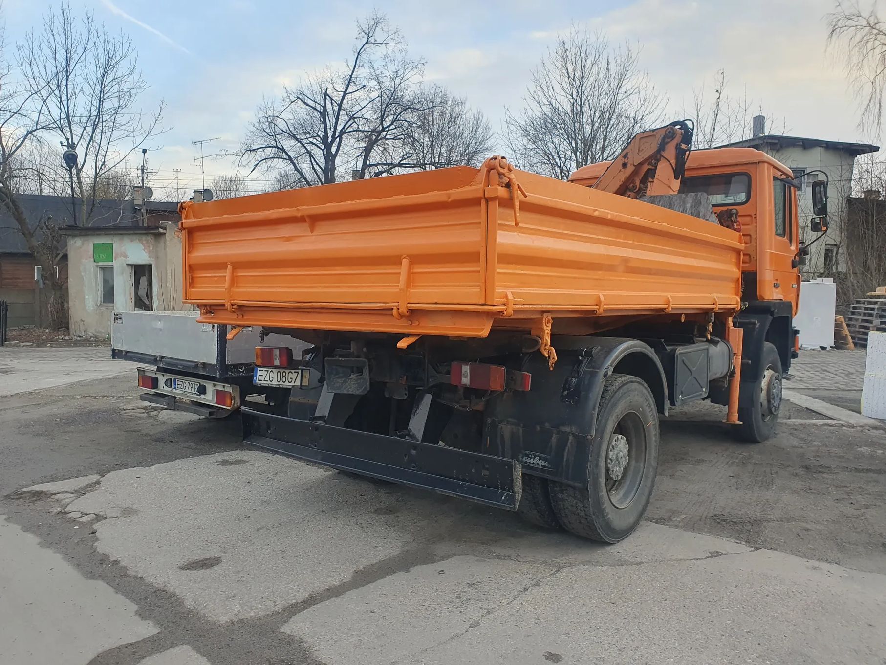 MAN 17.232  MAN 17.232 MAN wywrot HDS 4x4 blokada mostów
