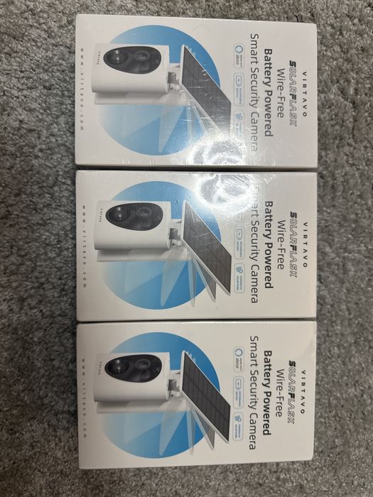 Камера відеоспостереження Virtavo SolarFlask (сонячна, бездротова)