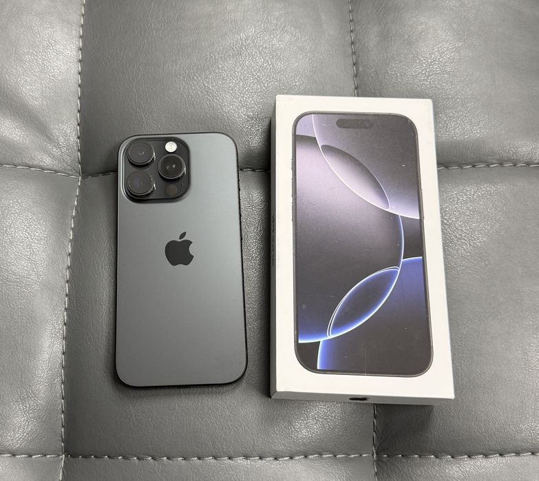 Apple iPhone 16 Pro 128GB Black Titanium (MYND3)