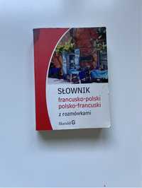 Slownik jezyka francuskiego z rozmówkami harald g francusko-polski