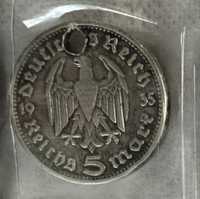 5 marek srebro 1935r