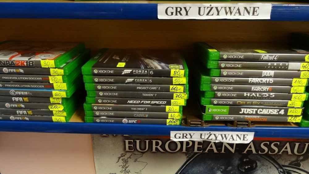 xbox one- gry do konsoli