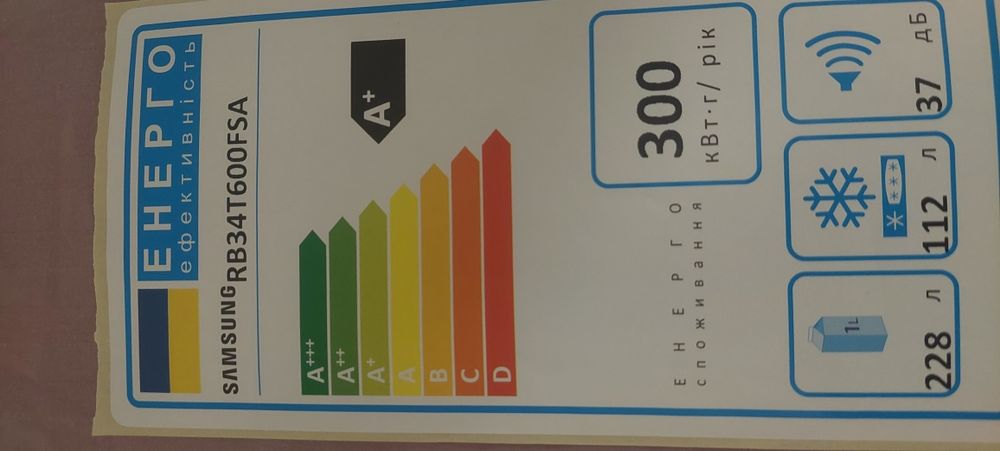 Холодильник Samsung RB34T600FSA