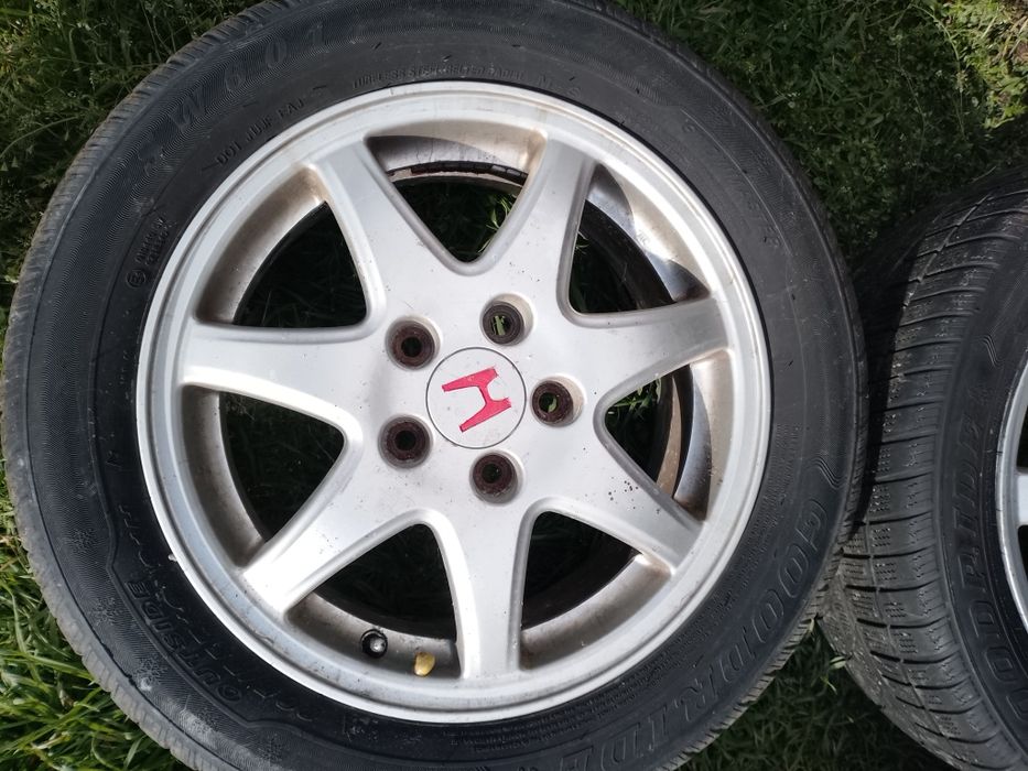 Felgi aluminiowe Honda 16" 5x14.3 + opony zimowe