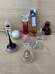 10 frascos de perfume usados para coleção