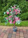 Sztuczne drzewko ,krzak, kompozycja do salonu, 100cm bougainvillea róż