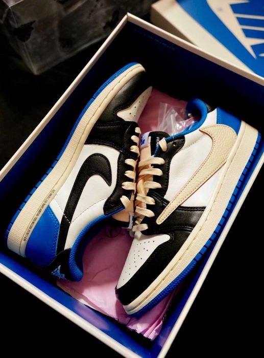 Butydamskie ‍Jordan‍ 1 ‍Retro ‍Low ‍Fragment‍ x ‍Travis ‍Scott r.43