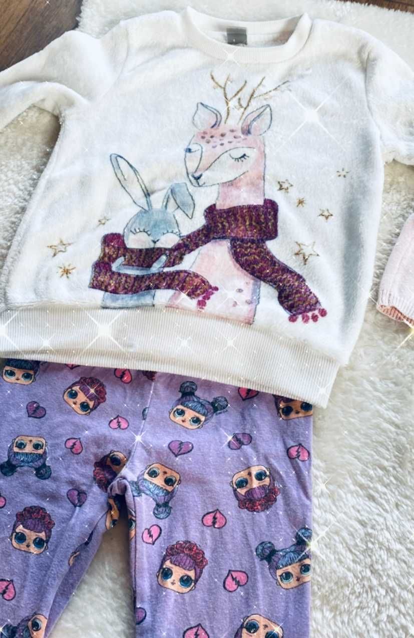 Duża paczka ubrań 20szt dla dziewczynki r110/116 DISNEY H&M Gap Next