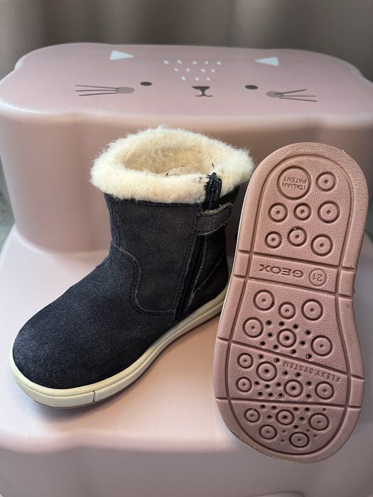 Дитячі чобітки фірми Geox, 21р., довжина устілки 14 см