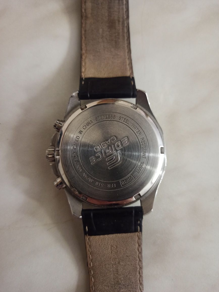Часы Casio Edifice EFR 510 chronograp, годинник качио хронограф