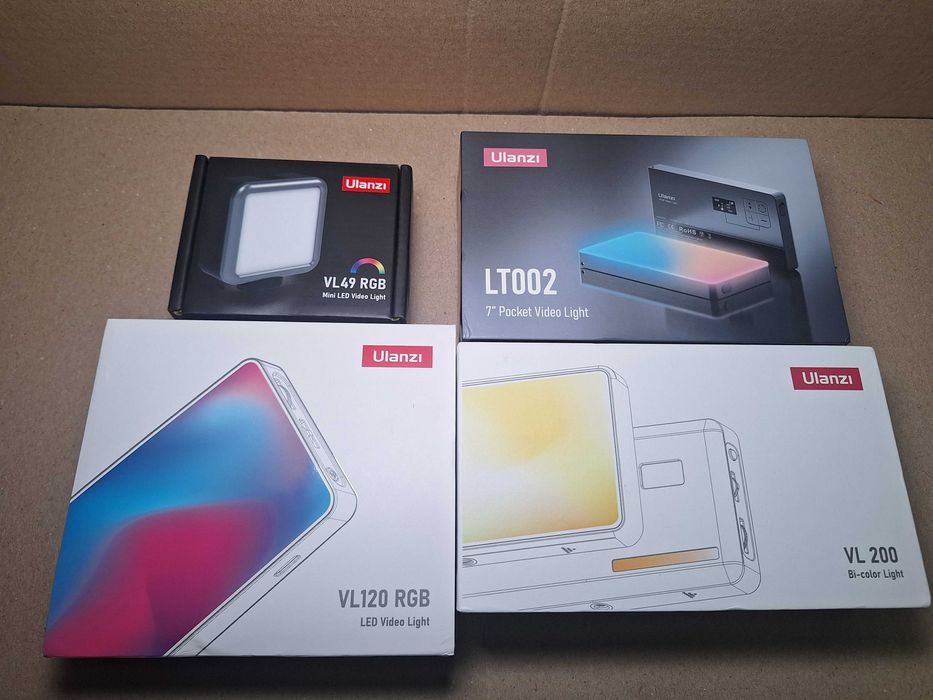 Накамерне світло RGB Ulanzi LT002 2500-9000K, 4000mAh Видеосвет