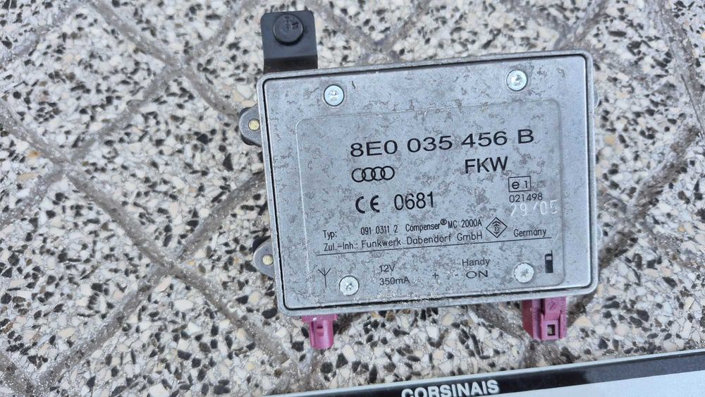 AUDI-VW-ETC - Módulo Amplificador de Antena 8E0035,456B