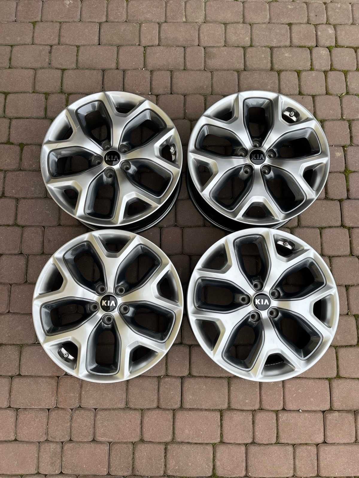 Oryginalne alufelgi Kia 5x114,3 19 cali Czujniki Sorento Sportage