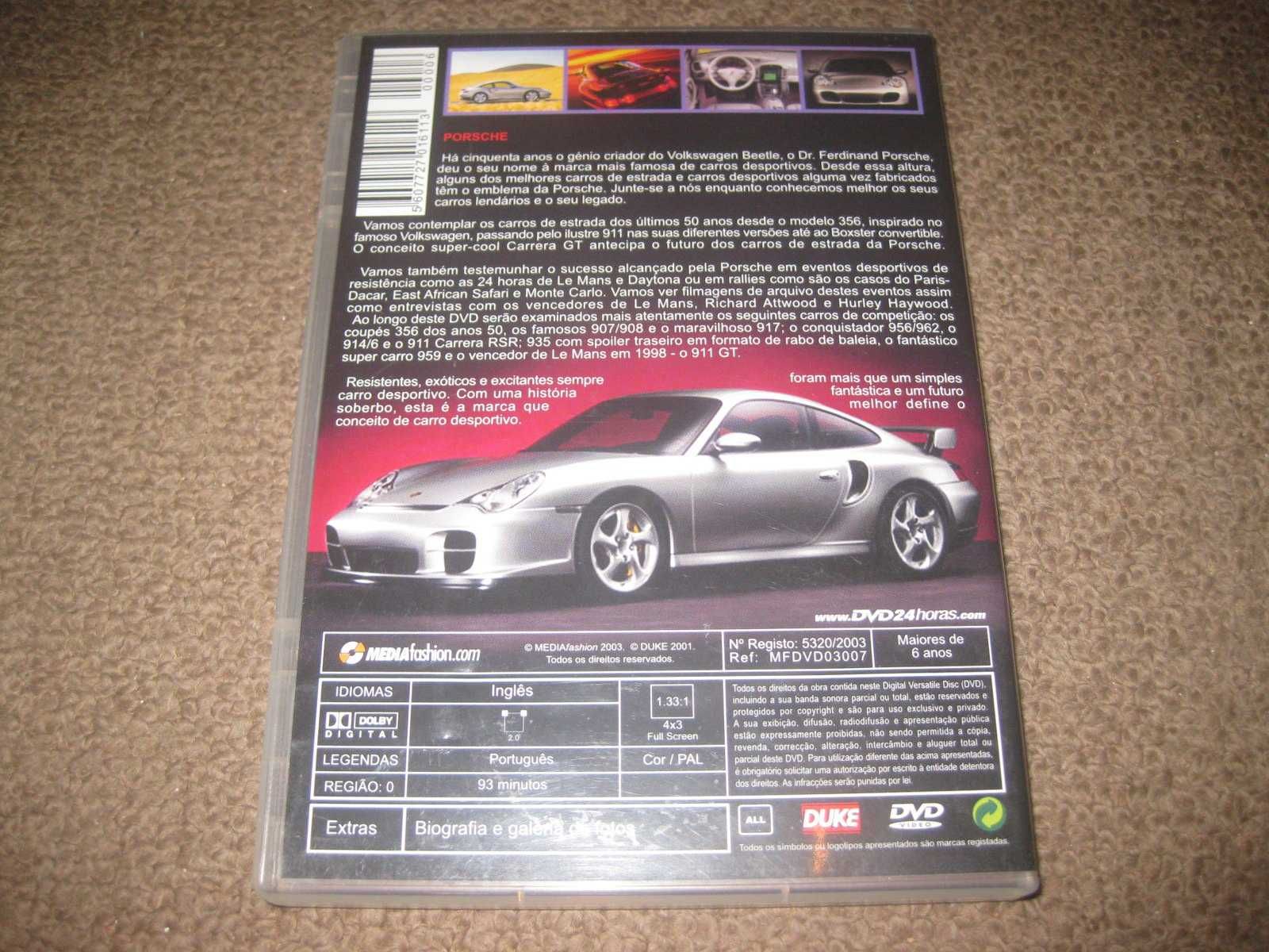 DVD "Grandes Marcas do Mundo Automóvel: Porsche"