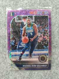 23 karty NBA 2019-20 Panini Hoops Premium Stock w tym Purple Disco