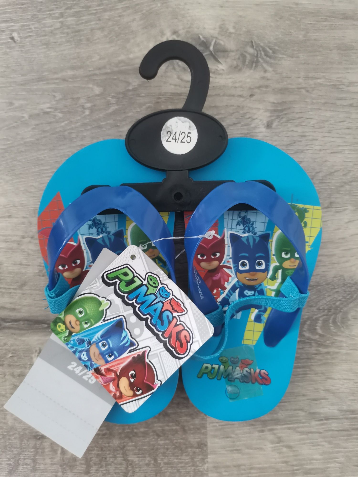 Klapki nowe 24 25 pjmasks