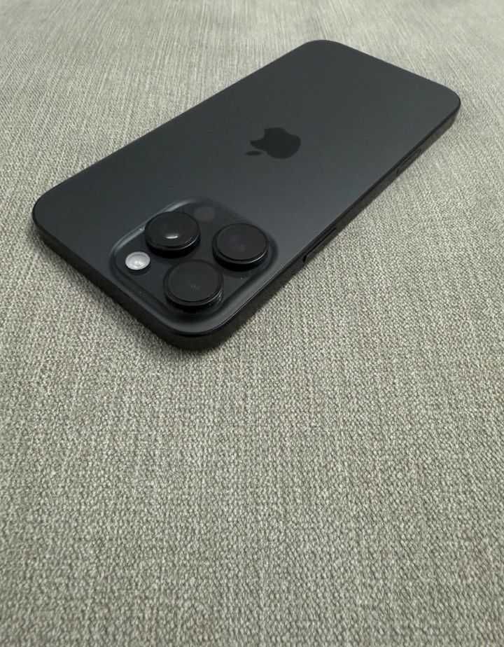 iPhone 16 pro max 512gb Black titanum 100%