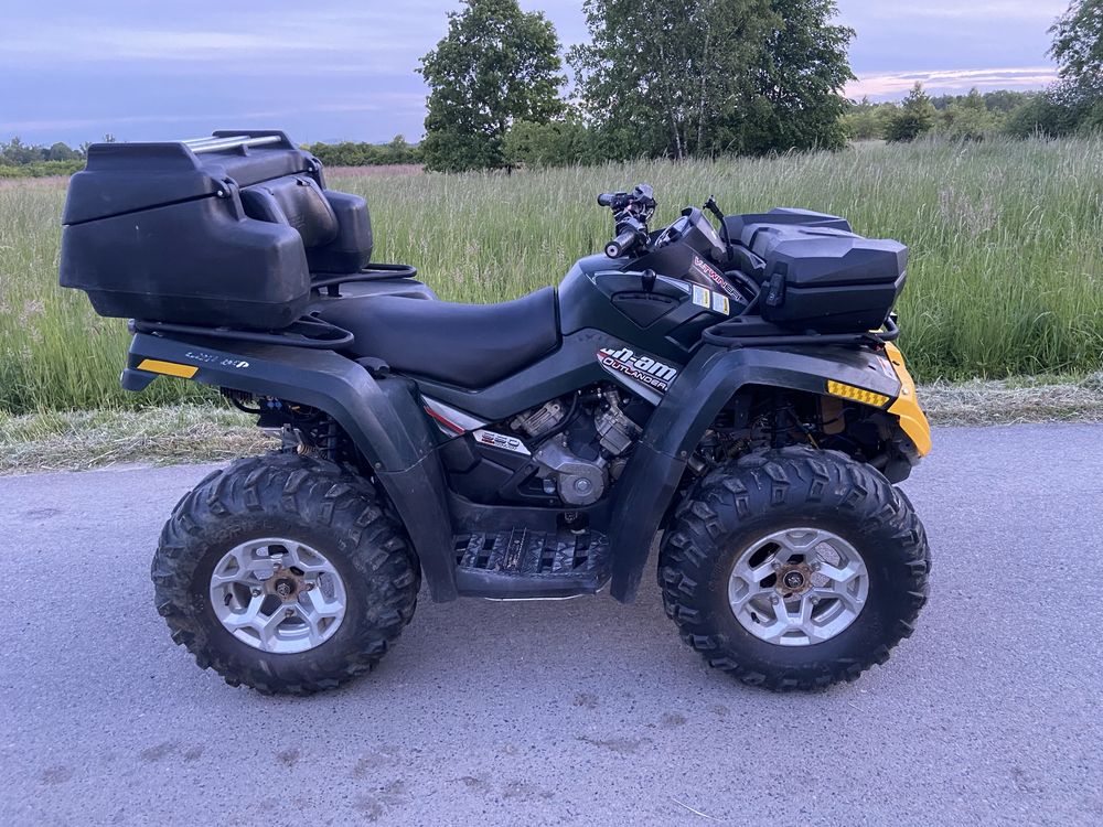 Can am outlander 800 g1 can am outlander 650 Homologacja canam