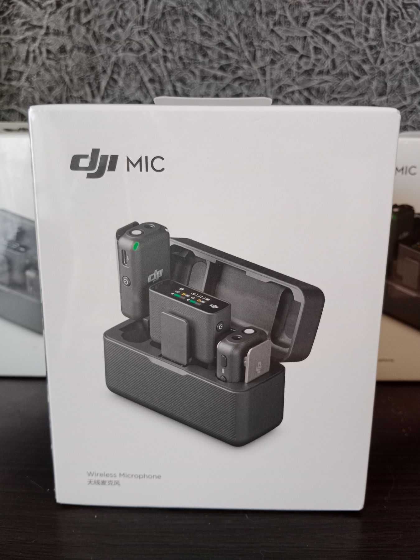 Мікрофонна система для запису відео DJI Mic 2TX+1RX нова нерозпакована