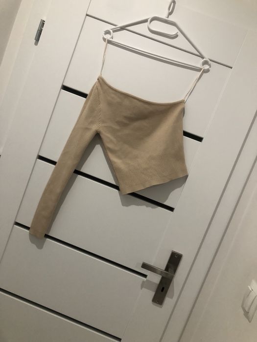 Piękny beżowy sweterek Dilvin 36 miesista dzianinka uni