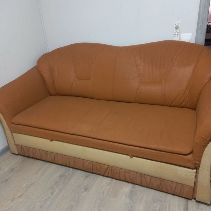 Ліжко, кровать, диван, диван розкладний, диван шкіряний