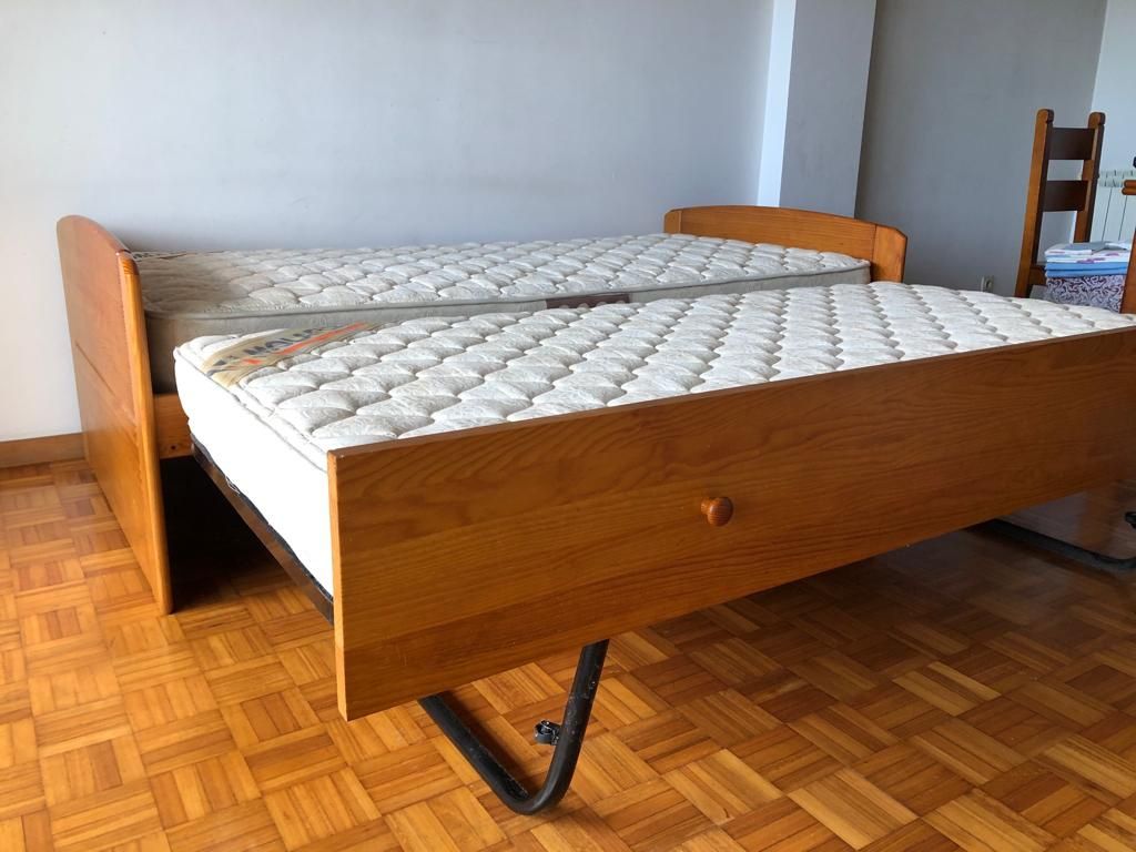 Cama dupla c/ oferta estúdio completo