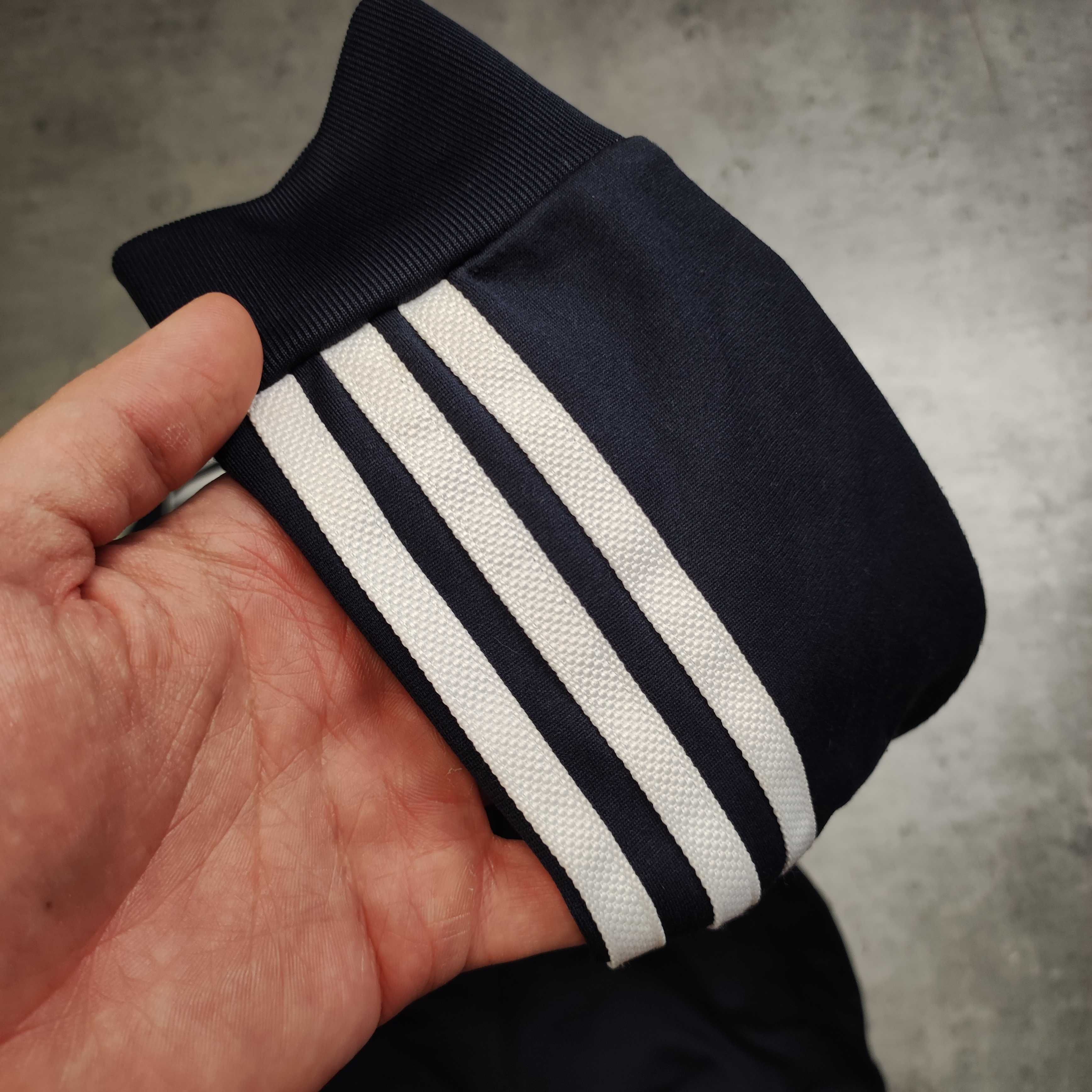 DAMSKA Bluza rozpinana PREMIUM Bomberka 3 Paski Adidas Originals Haft