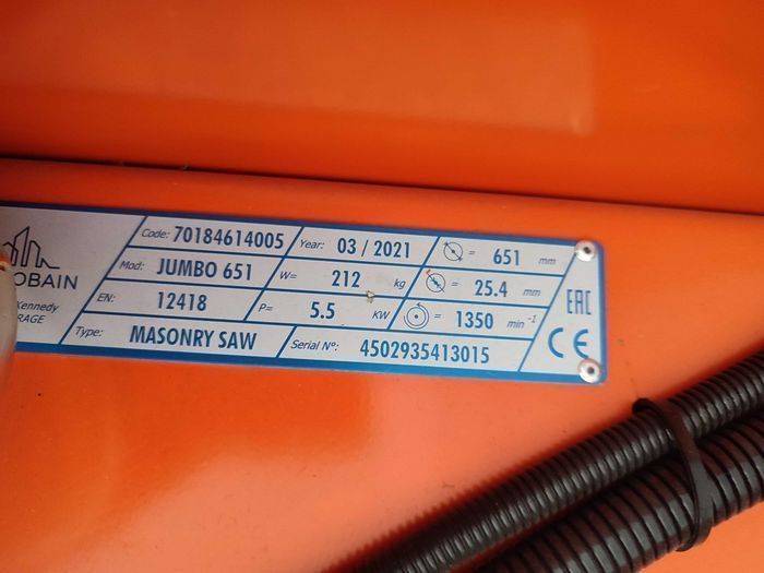 Przecinarka stolikowa NORTON Jumbo 651 NOWA+ gratis tarcza