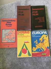 Samochodowy ATLAS POLSKI 1981 i 1982 rok