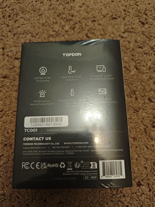 Тепловизионная камера Topdon TC001 Blue