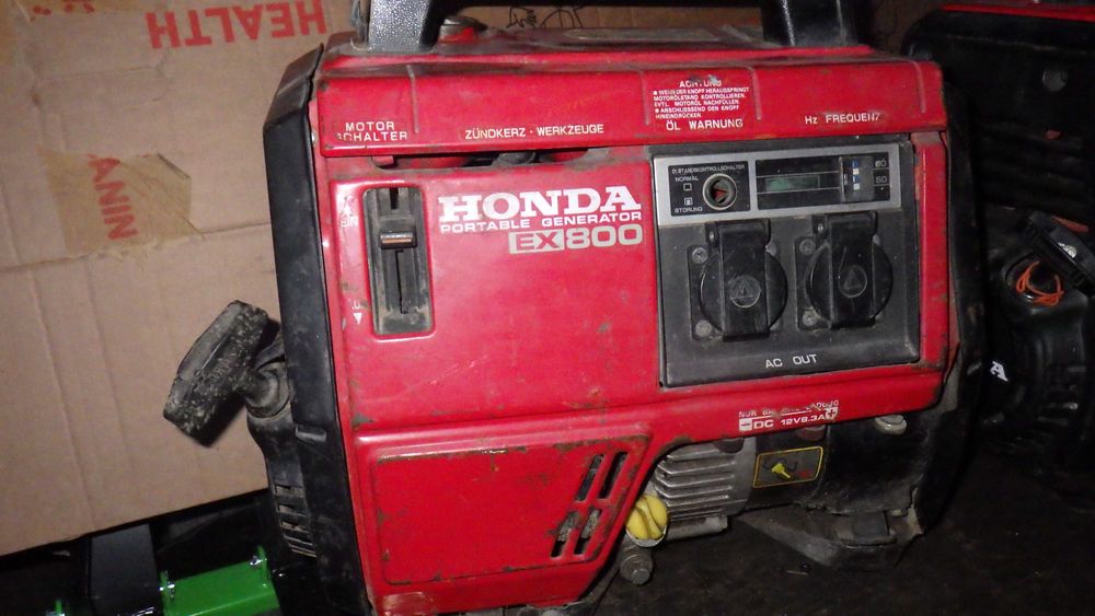 HONDA EX.800 EX1000  Turystyczny Agregat prądotwórczy, Generator