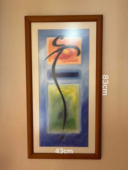 Quadro decorativo - 3 unidades