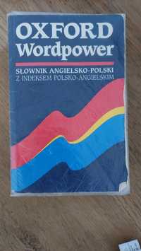 Słownik Oxford Wordpower angielsko polski z indeksem