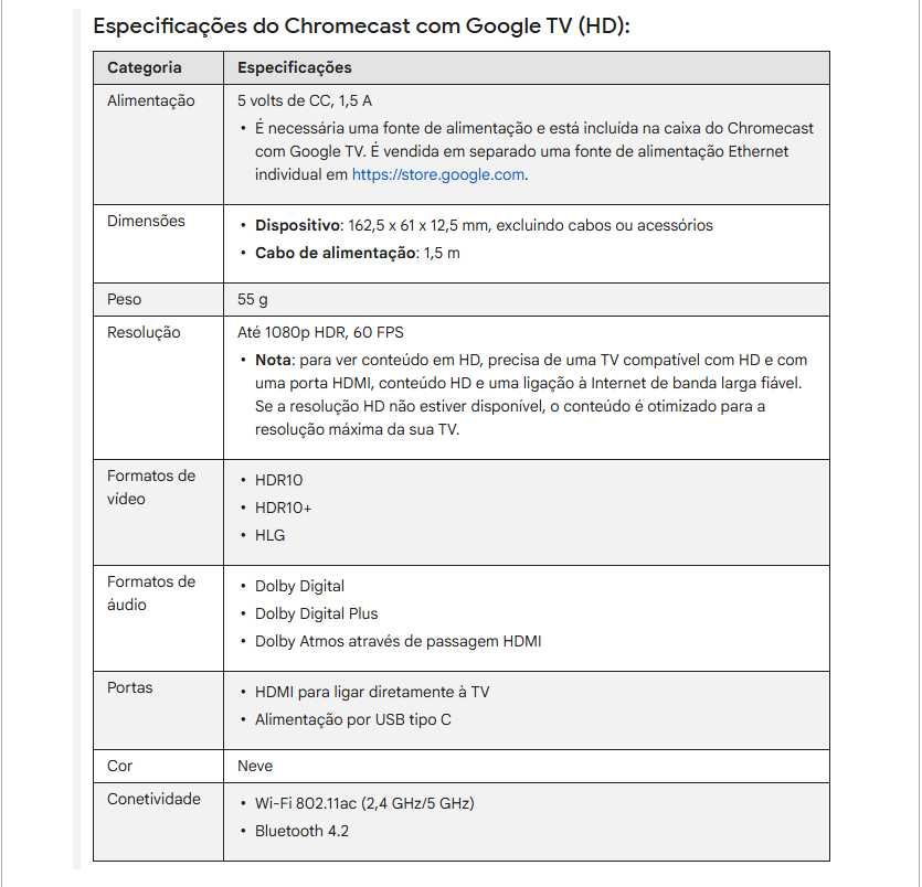 Chromecast com Google TV