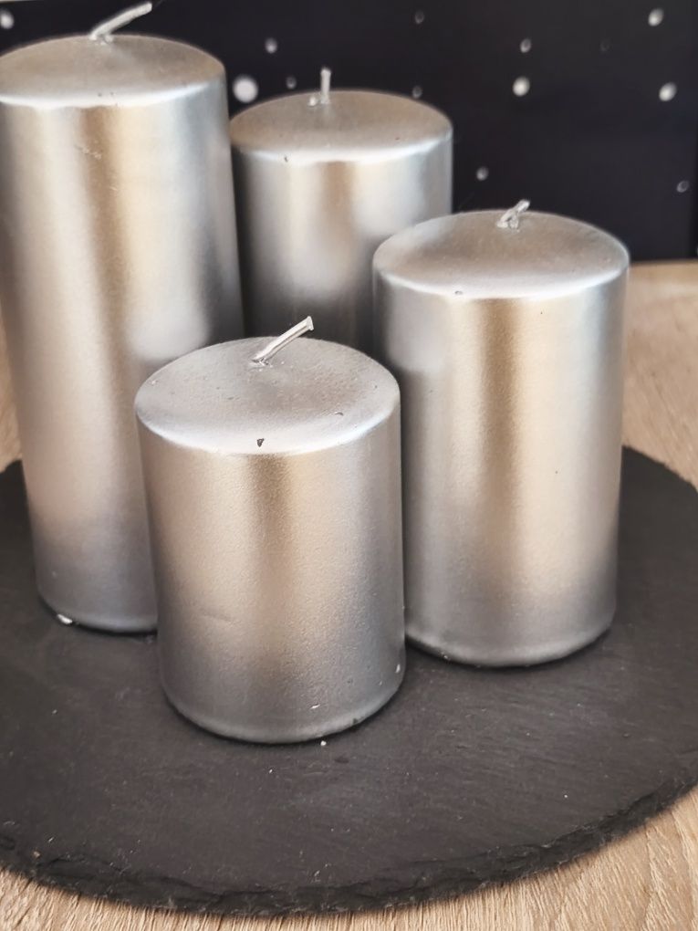 Conjunto Velas com base pedra