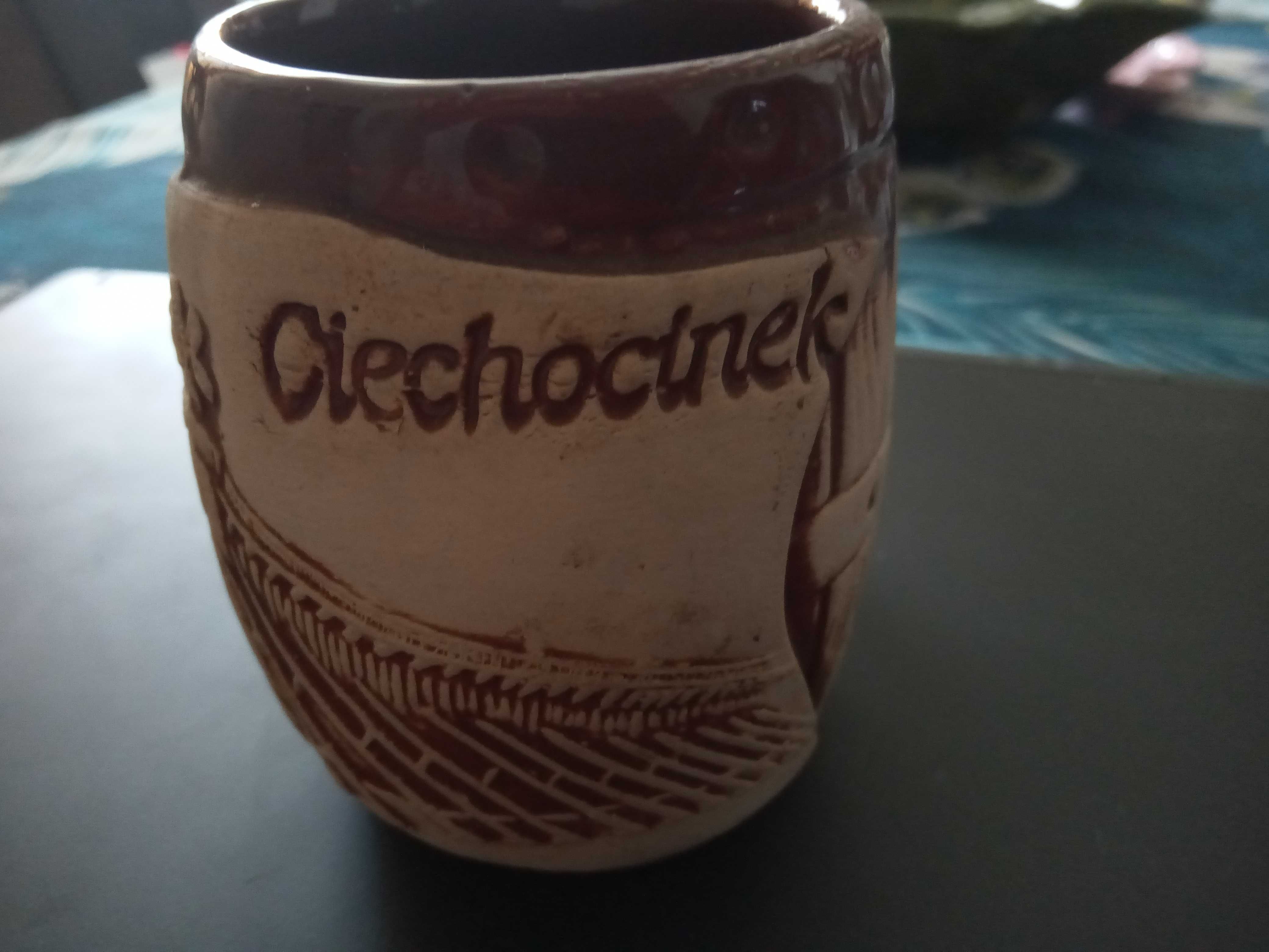 Ceramiczny kubek Ciechocinek kolekcjonerski