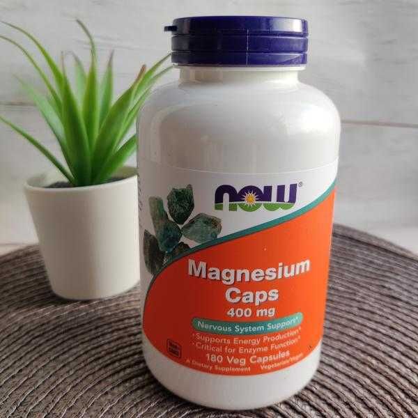 Магний, 400 мг в одной капсуле, США, 180 капсул