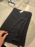 Szal unisex czarny Sinsay dł.175cm