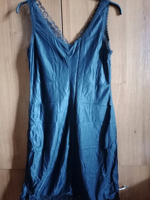 Комбинация черная винтаж ГДР Стретта