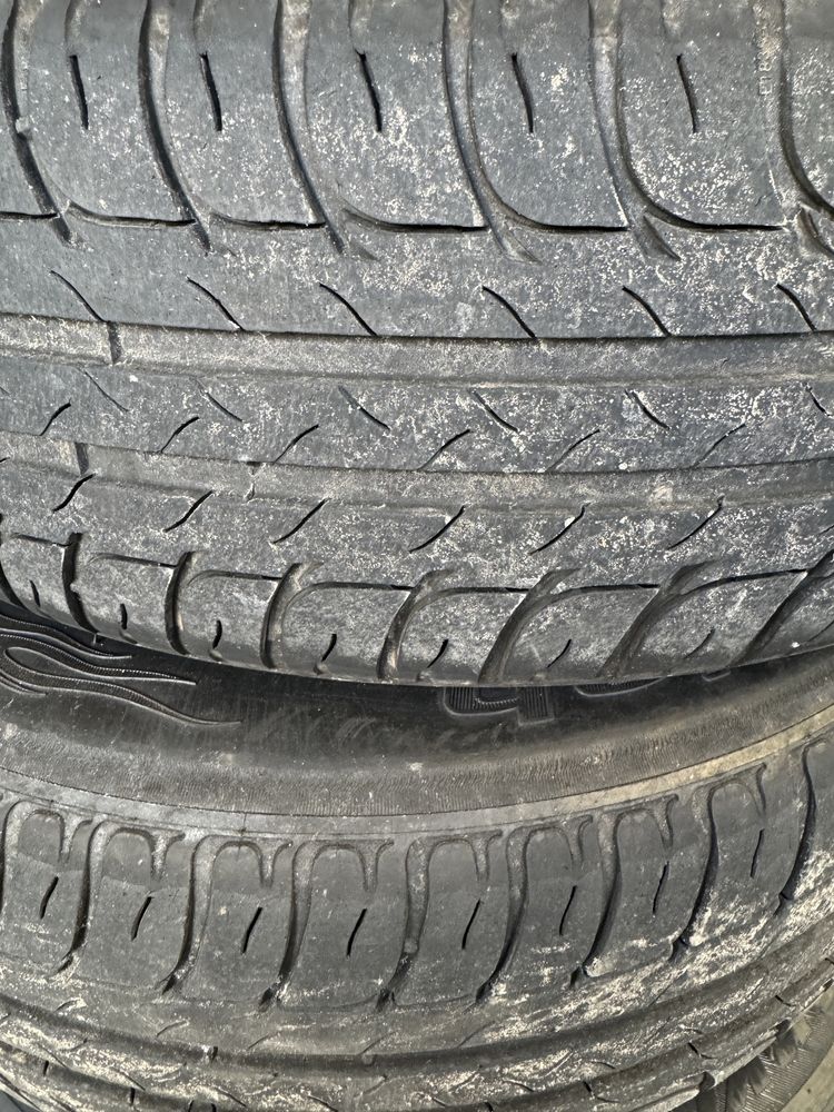 Jantes de aluminio + pneus (175/65R14) novos