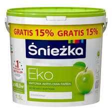 Farba śnieżka eko 11.5 litrów