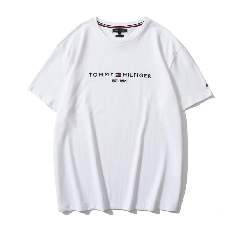 Футболка Tommy Hilfiger біла томи хилфигер белая мужская