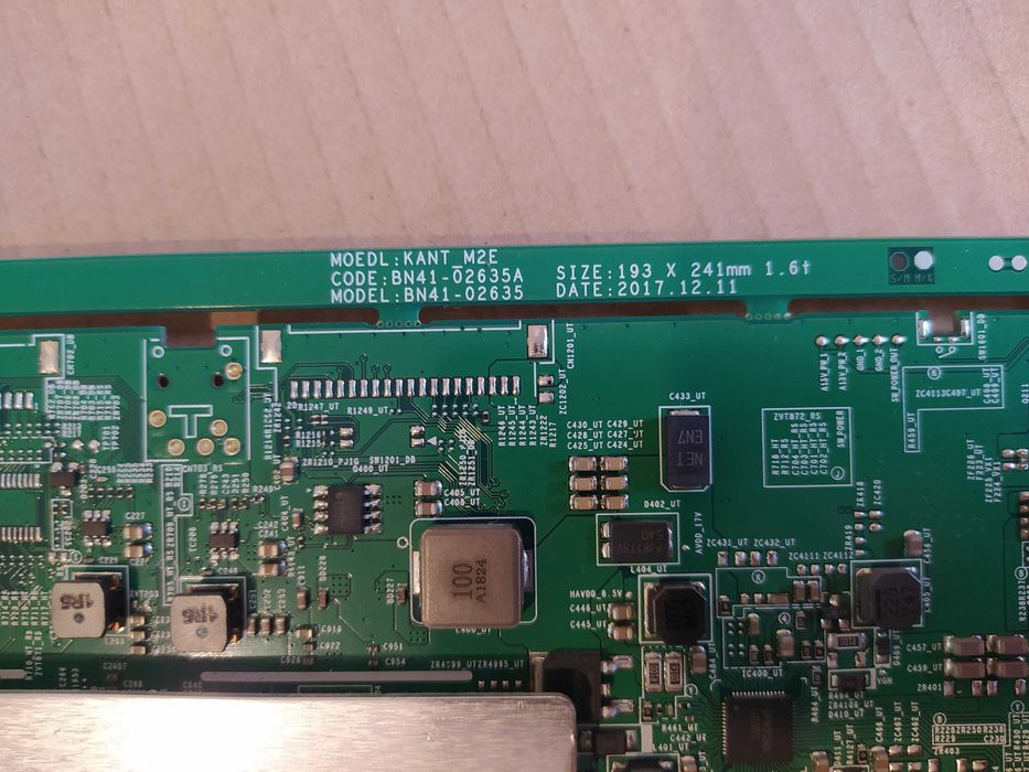 placa de  tv  samsung  ue55nu.7105k