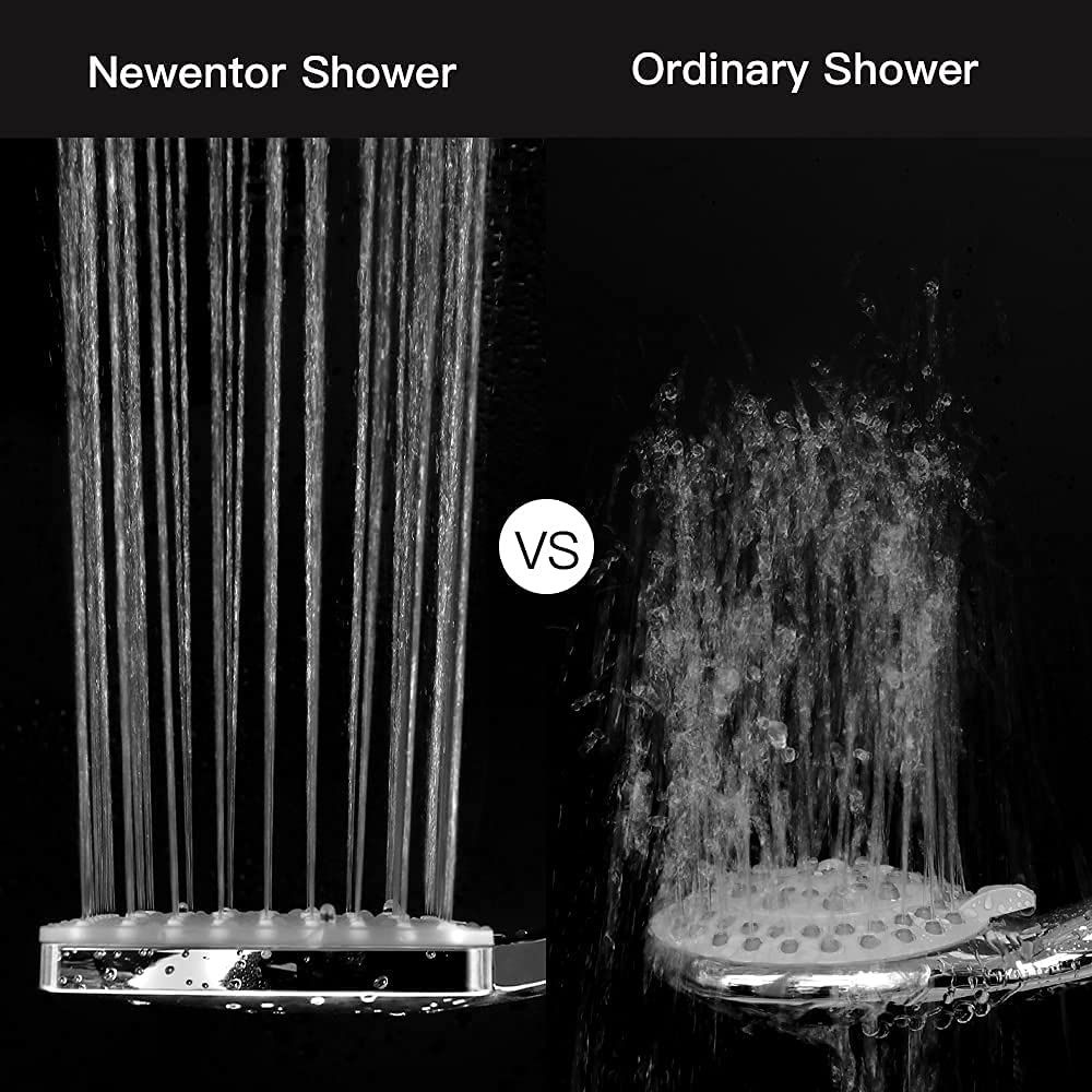 Wysokociśnieniowa głowica prysznicowa z główką prysznicową Newentor