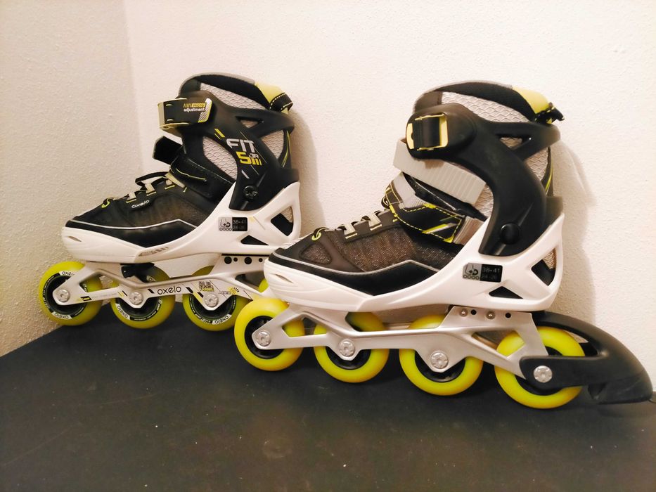 Patins Oxelo Reguláveis 38–41 + Bolsa Original