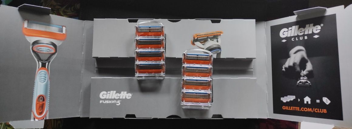 Wkłady Gillette Fusion 5
